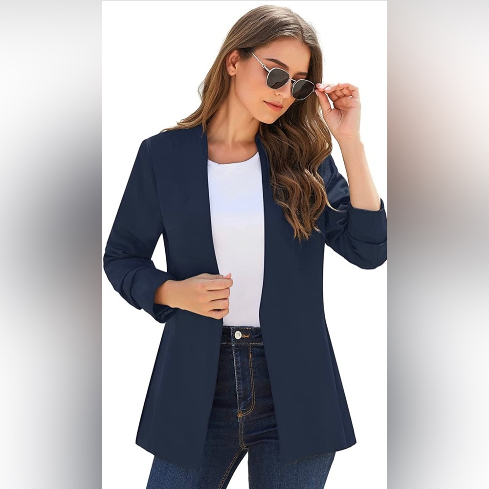 Vetinee Women's Open Front Blazer - NWOT